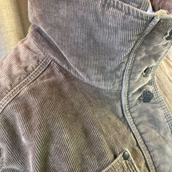 Brown Corduroy Eddie Bauer Chore/Barn Jacket - L - Picture 4 of 13